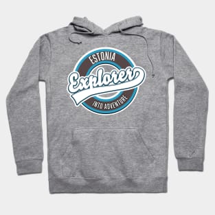 Estonia explorer into adventure. Hoodie